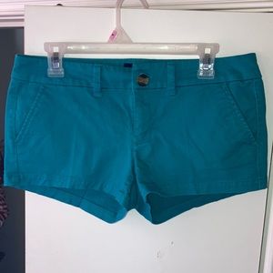 Teal AE shorts